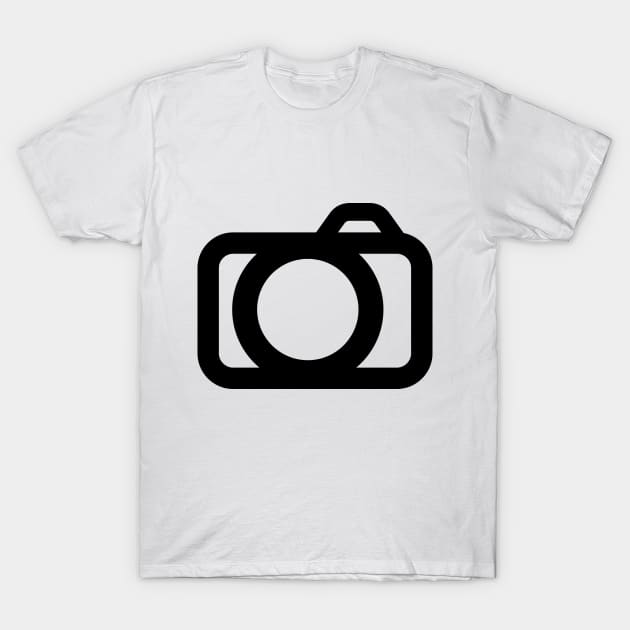 Camera T-Shirt by Aduro Merch